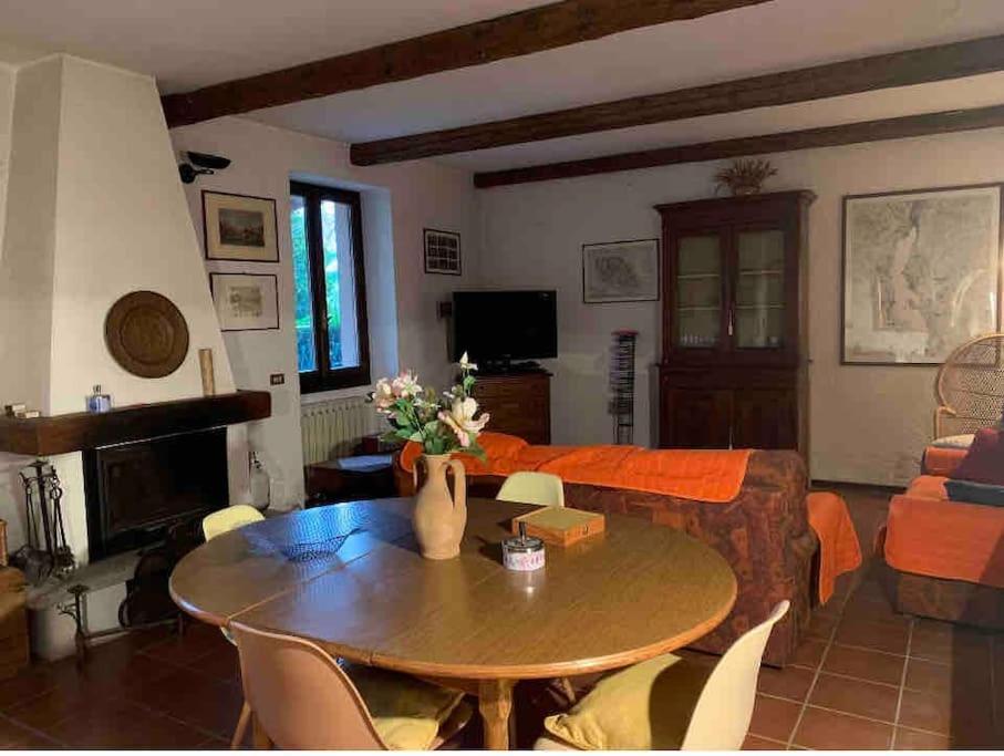 Villa Giardino Con Pontile Sul Lago D'Orta In Riva Орта-Сан-Джулио Экстерьер фото